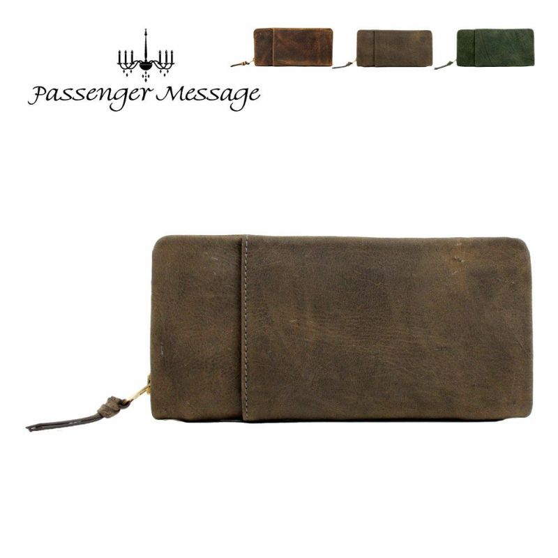 Passenger Message パッセンジャーメッセージ 財布 メンズ 長財布 ...