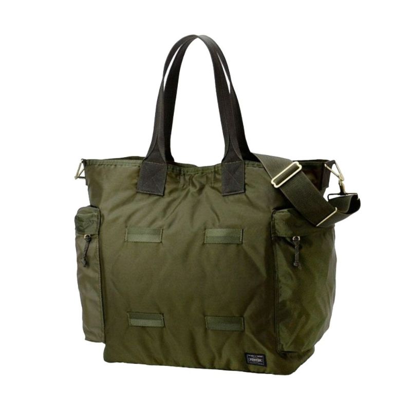 PORTER＿FORCE 2WAY TOTE＿ポーターフォーストートネイビー - バッグ